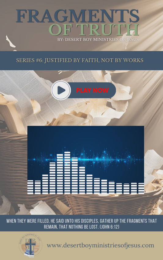 THE FRAGMENTS OF TRUTH SERIES #6 - JUSTIFIED BY FAITH, NOT BY WORKS